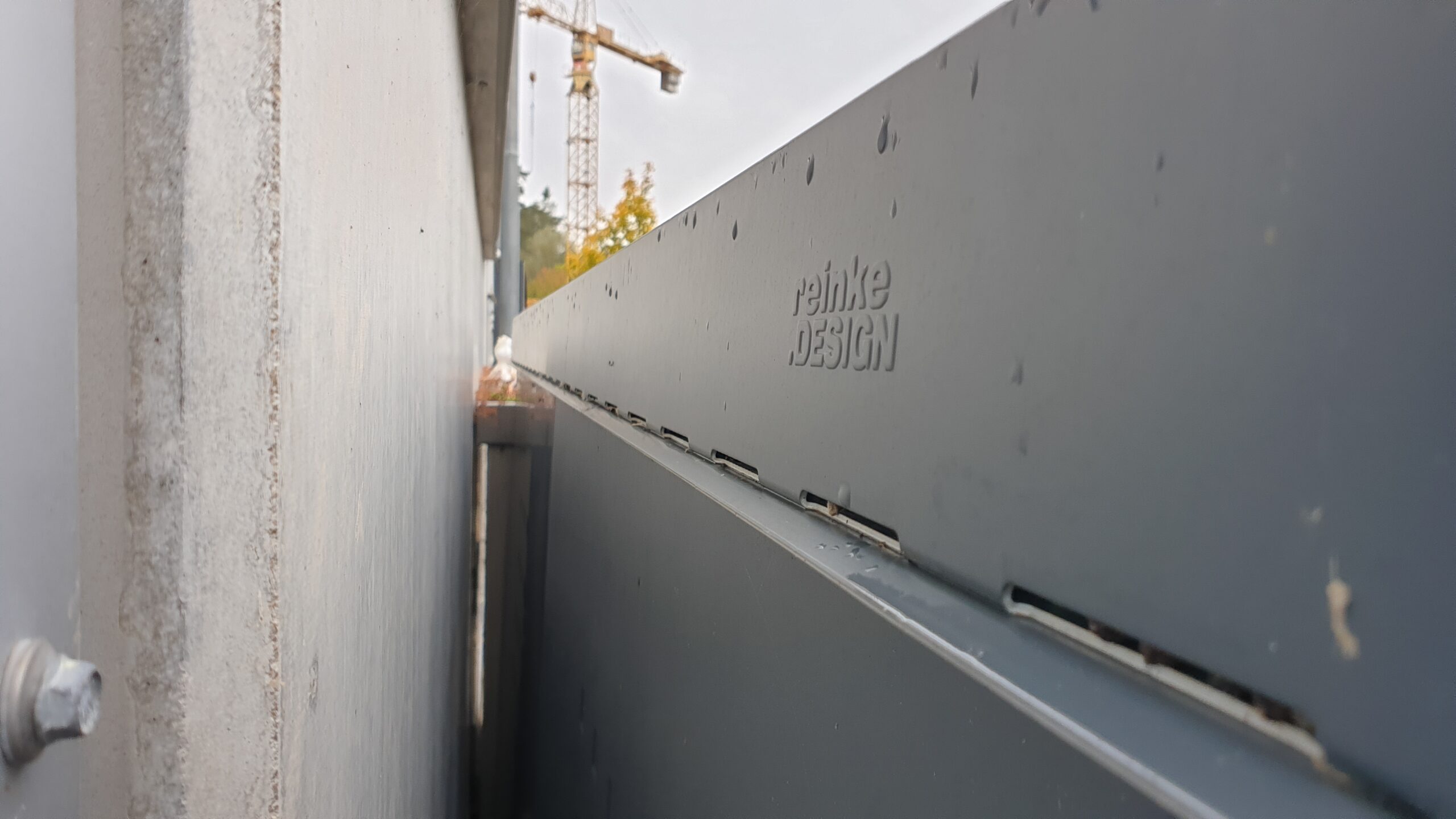 Gartenbox- Fahrradgarage FW mit Pflanzenwanne aus Aluminium RAL 7016 beschichtet – Bild 5