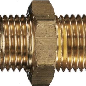 Doppelgewindenippel MS AG G 1/4xG 3/8 Zoll EWO, 1 Stück