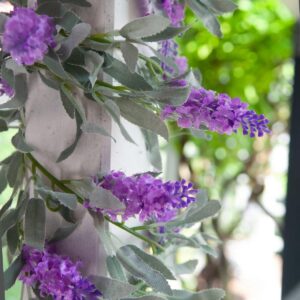 EUROPALMS Blütengirlande, künstlich, pink, 180cm