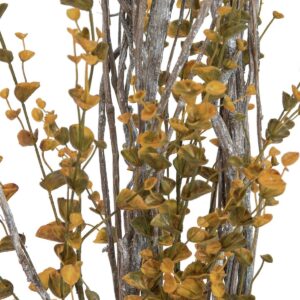 EUROPALMS Eukalyptuszweig, künstlich, gelb-grün, 110cm