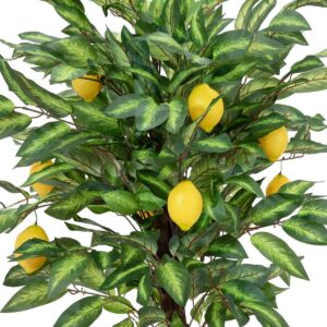 EUROPALMS Zitronenbaum, Kunstpflanze, 150cm