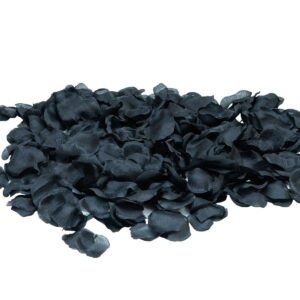 EUROPALMS Rosenblätter, künstlich, schwarz, 500x