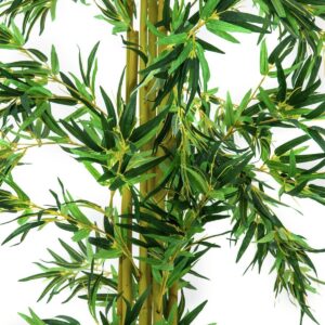 EUROPALMS Bambus Multistamm, Kunstpflanze, 210cm