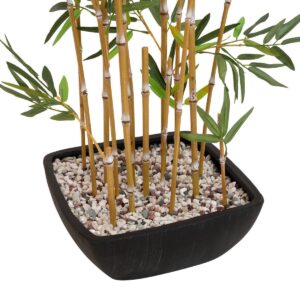 EUROPALMS Zierbambus in Dekoschale, künstlich, 150cm