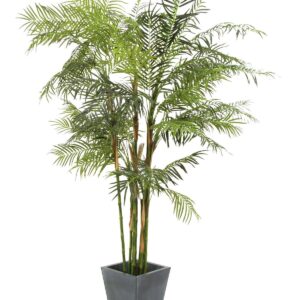 EUROPALMS Cycasrohr Palme, Kunstpflanze, 280cm