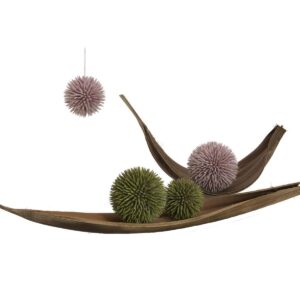 EUROPALMS Sukkulenten Kugel (EVA), Kunstpflanze, grün, 16cm