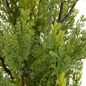 EUROPALMS Zypresse, Leyland, Kunstpflanze,  90cm