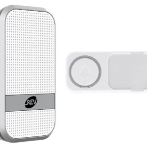 REV RITTER Funkgong Orchestra R weiß Batterie Klingeltaster: 1x 12 V 23 A