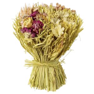 Trockenblumen-Gras-Arrangement